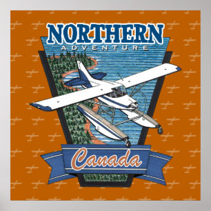 Affiches Aviation Canada Northern Adventure