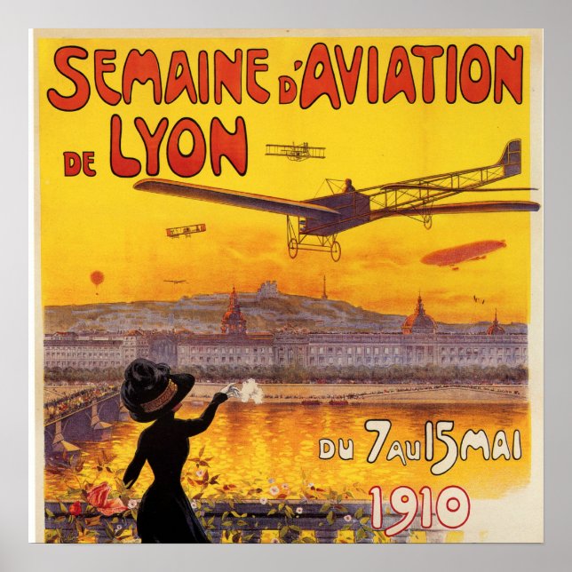 Affiches Aviation vintage (Devant)