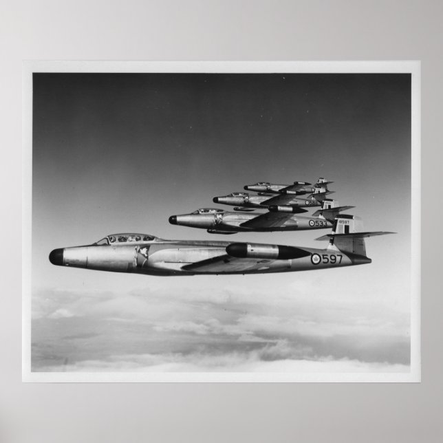Affiches Avro CF-100 Canuck (Devant)