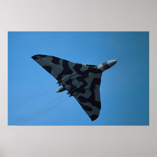 Affiches Avro Vulcan B2, XH-558 (Devant)