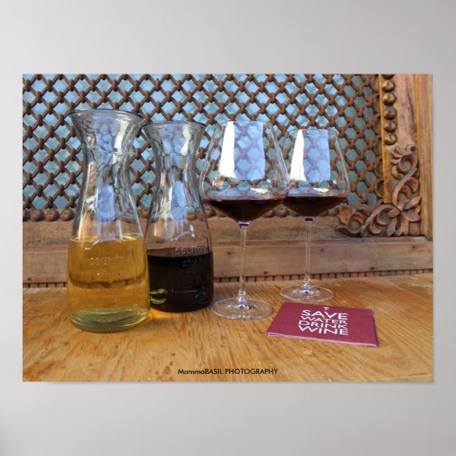 Affiches Awesome Wine Poster! (Devant)