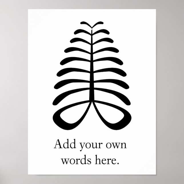 Affiches AYA | Symbole d'endurance et d'indépendance (Devant)