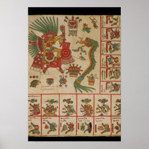 Affiches Aztec Codex Borbonicus