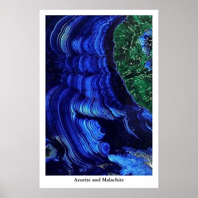 Affiches Azurite et Malachite (Devant)
