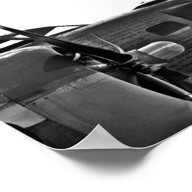 Affiches B17 2ÈME GUERRE MONDIALE Rare (Coin)