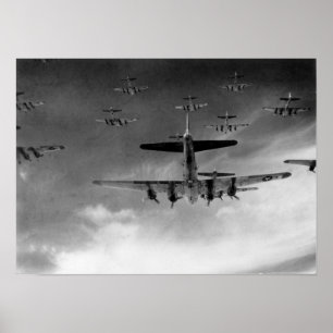 Affiches B-17 Forteresses Volantes