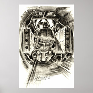 Affiches B-17 Tail Gunner 1943