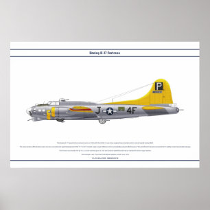 AFFICHES B-17G ETATS-UNIS 837BS 1