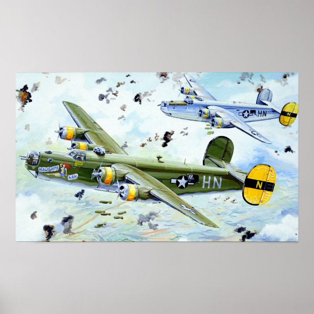 AFFICHES B-24 LIBÉRATEUR (Devant)
