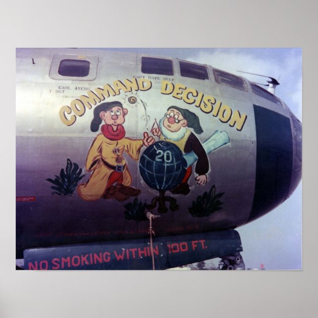 Affiches B-29 Art du nez (Devant)