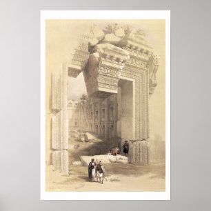 Affiches Baalbec, 7 mai 1839, plaque 81 du volume II de