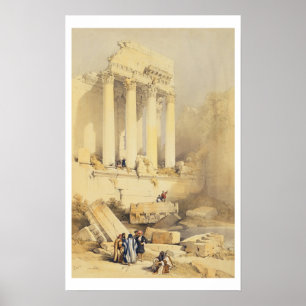 Affiches Baalbec, plaquent 79 du volume II 'de la Terre