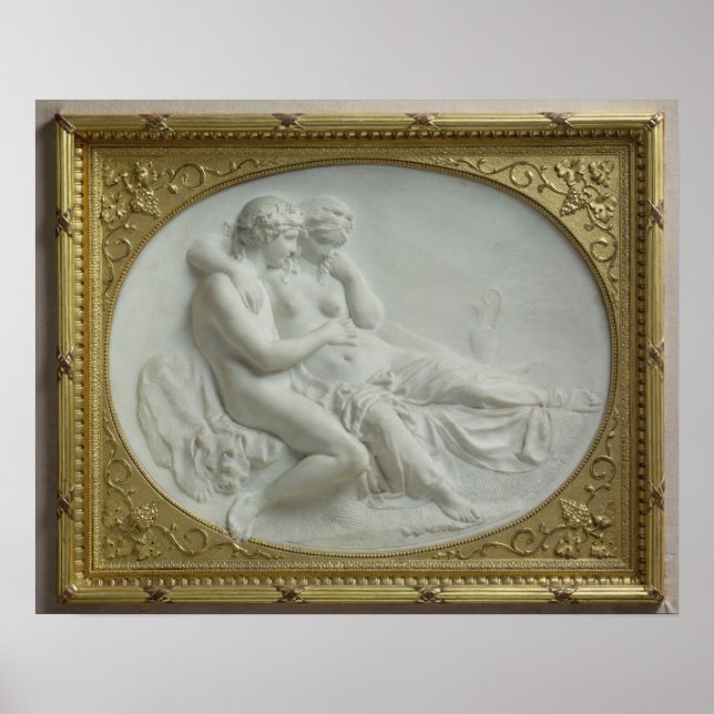 Affiches Bacchus réconfortant Ariane, 1793 (Devant)