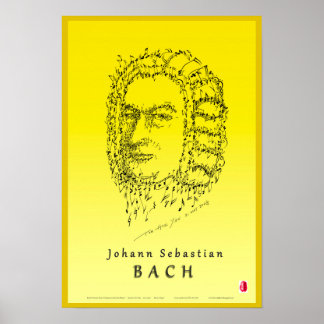 Affiches Bach Face à la musique