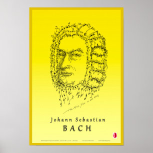 Affiches Bach font face à la musique
