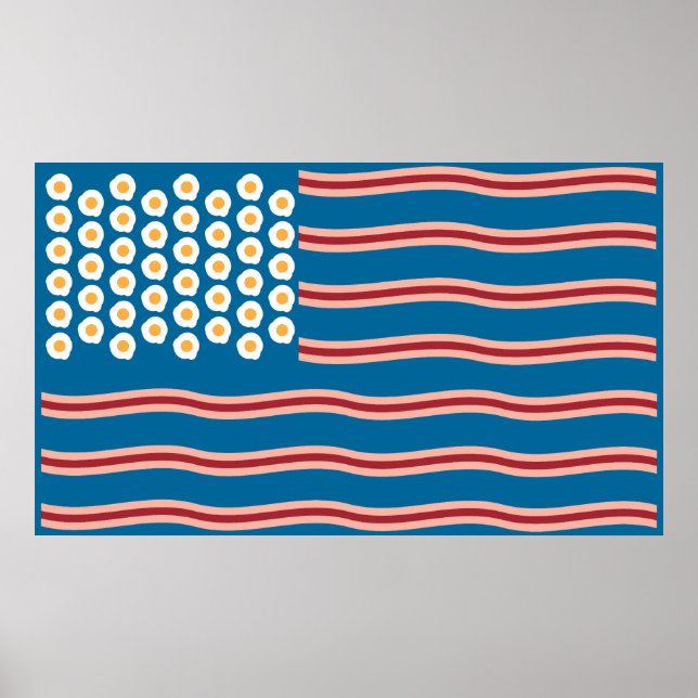 Affiches Bacon pour l'affiche drôle américaine (Devant)
