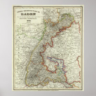 Affiches Baden, Allemagne