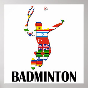 Affiches Badminton