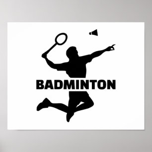 Affiches Badminton
