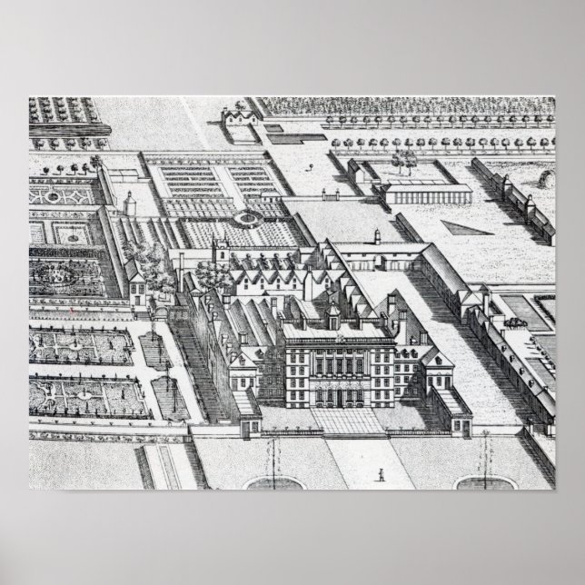 Affiches Badminton House sur le comté de Gloucester (Devant)