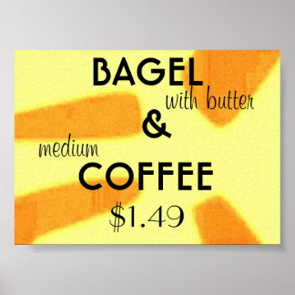 Affiches bagel