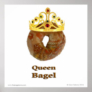 Affiches Bagel de la Reine