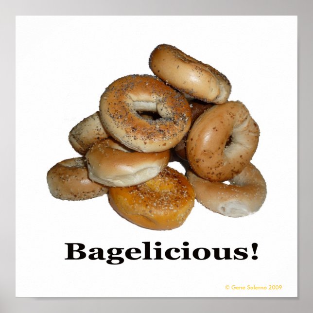 Affiches Bagelicious ! (Devant)