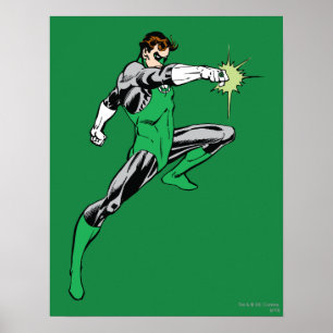 Affiches Bague de pointes de lanterne verte