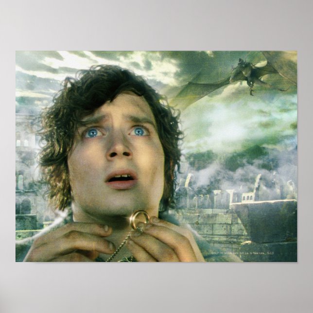 Affiches Bague de retenue FRODO™ effrayée (Devant)