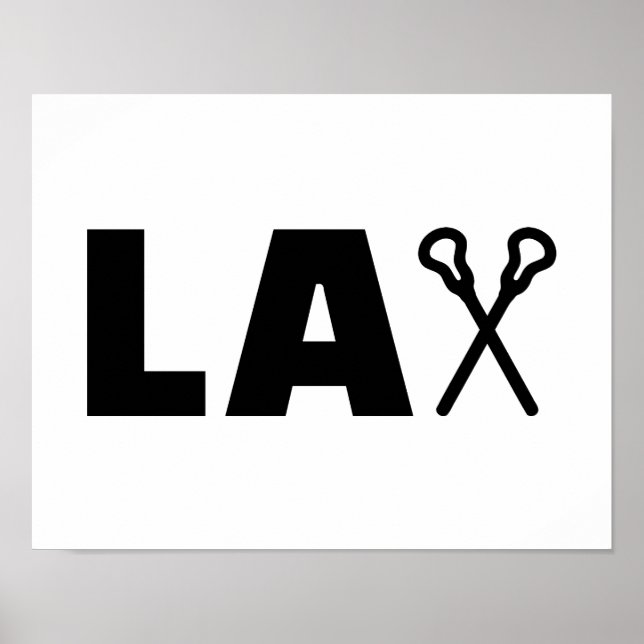 Affiches Baguettes Lacrosse (Devant)