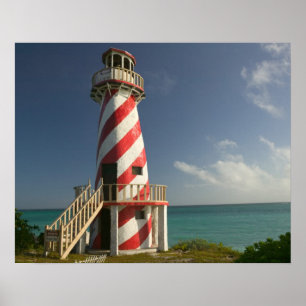 Affiches BAHAMAS, île de Grand Bahama, côté est : Ville