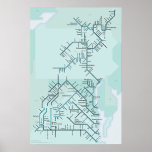 Affiches Baie de chesapeake 20" x 30"