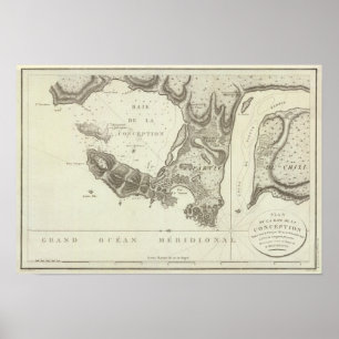 Affiches Baie de Conception, Chili