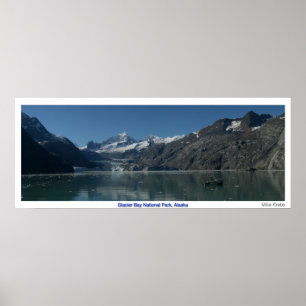 Affiches Baie de glacier, Alaska