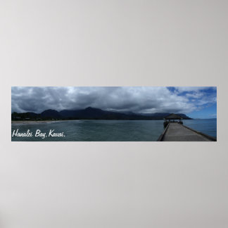 Affiches Baie de Hanalei, Kauai