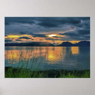 Affiches Baie de Kechemak, copie de l'Alaska