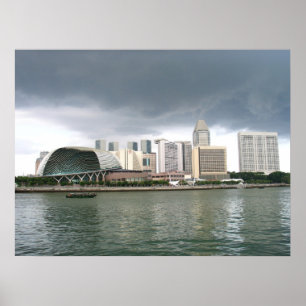 Affiches Baie de marina de Singapour