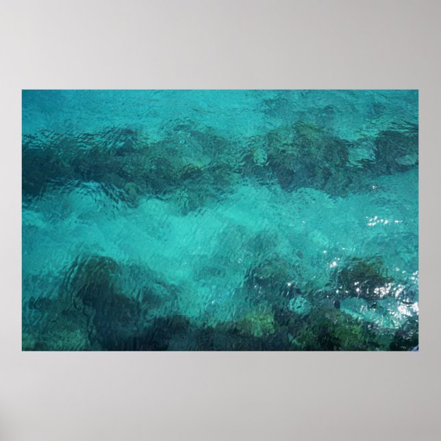 Affiches Baie d'eau (Devant)