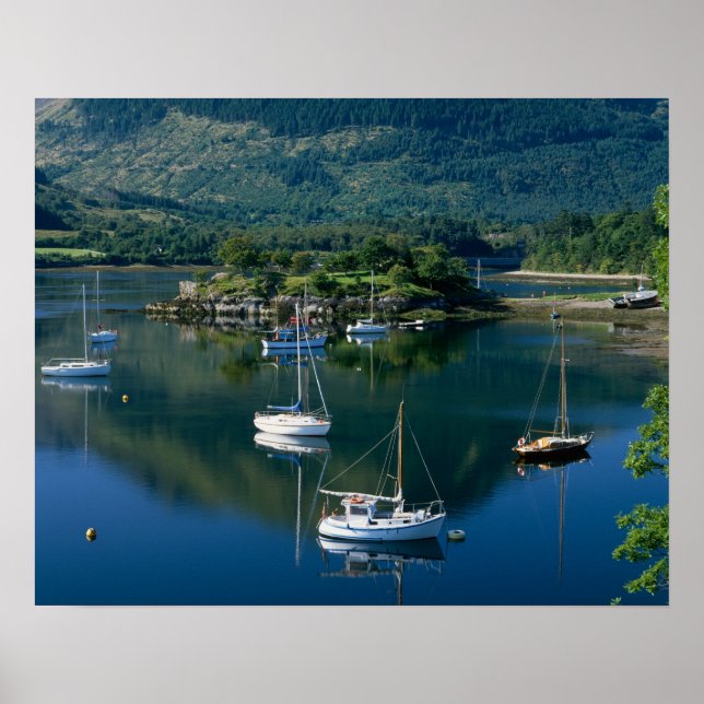 Affiches Baie des Évêques, Loch Leven, Ballachullish, (Devant)