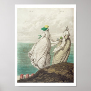 Affiches Baignant l'endroit, de la "galerie de la mode",