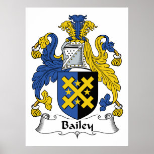 Affiches Bailey Family Crest