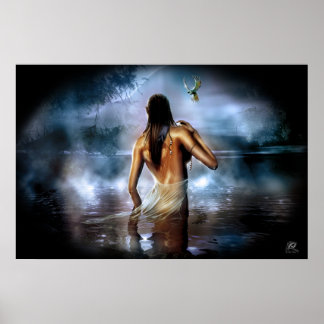 Affiches Bain clair de lune