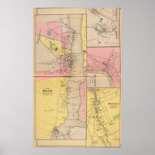 Affiches Bain, Sagadahoc Co