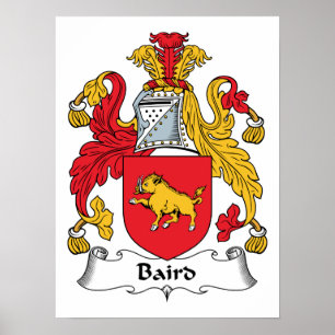 Affiches Baird Family Crest