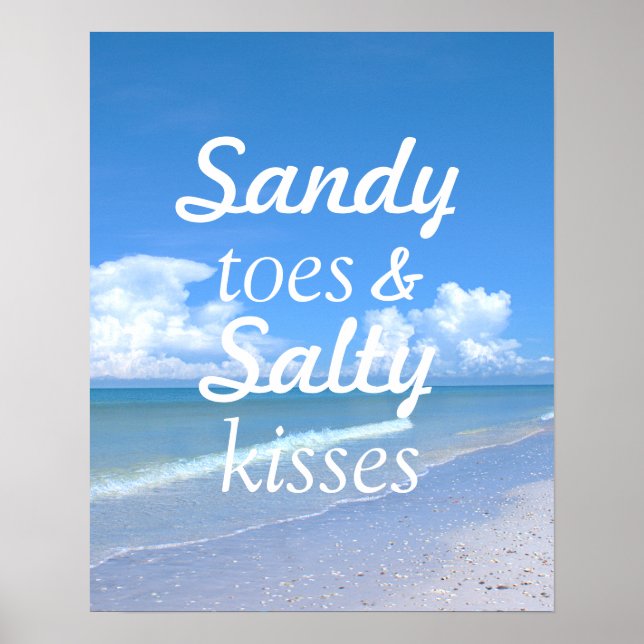 Affiches Baisers De Sable Et Baisers Salés (Devant)