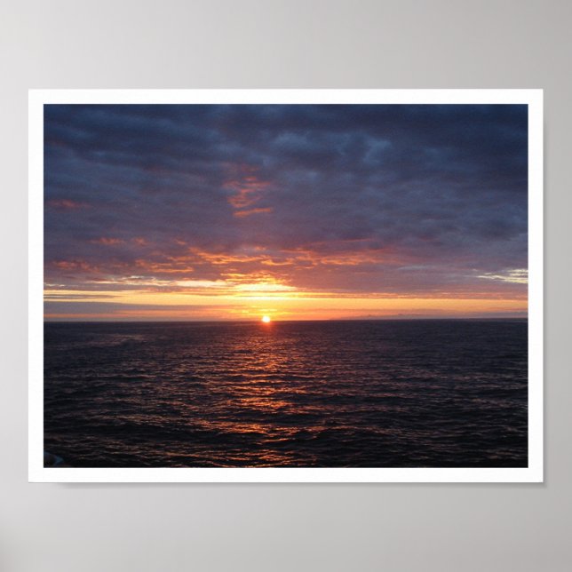 Affiches Baja Sunrise (Devant)