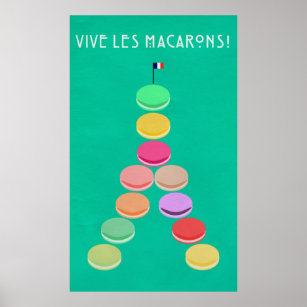 Affiches Baker's Joy Collection : Tour Eiffel Macaron