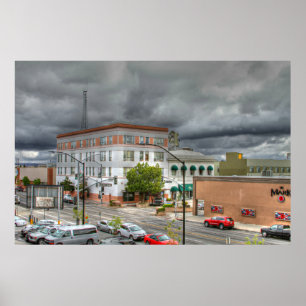 Affiches Bakersfield du centre