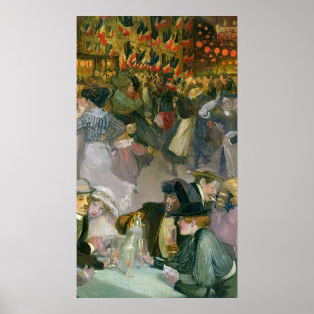 Affiches Bal le 14 juillet (Devant)