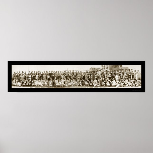 Affiches Balade Beauté de bain Photo 1927 (Devant)
